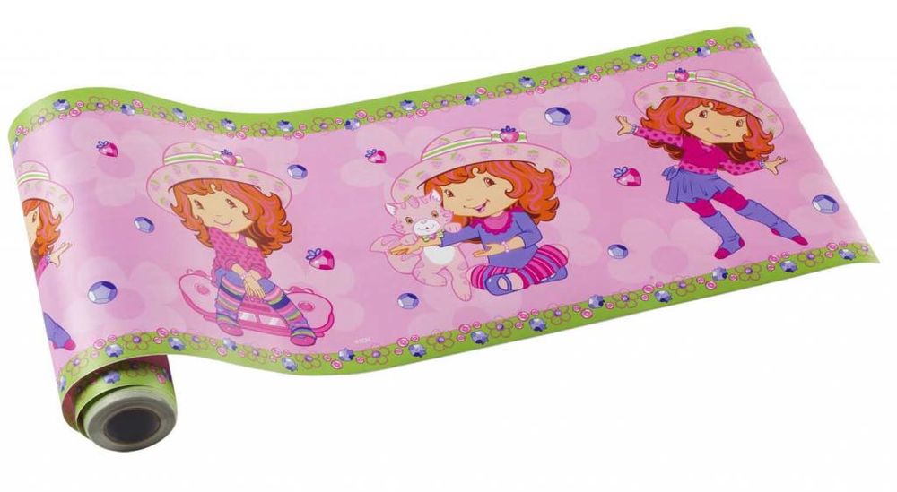 Truskawkowe Ciastko Border Pasek Dekoracyjny Bord