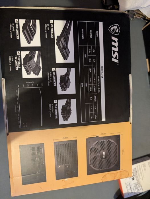 Zasilacz MSI MAG A650GF (650W)