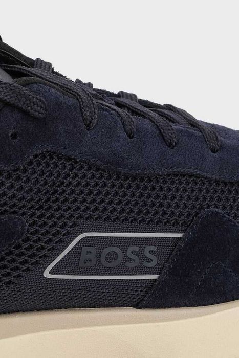 HUGO BOSS оригінальні шкіряні кросівки BOSS розмір 43