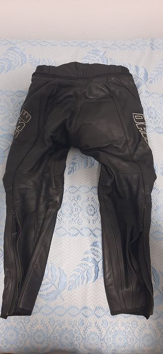Calças Dainese de cabedal para moto com pouco uso