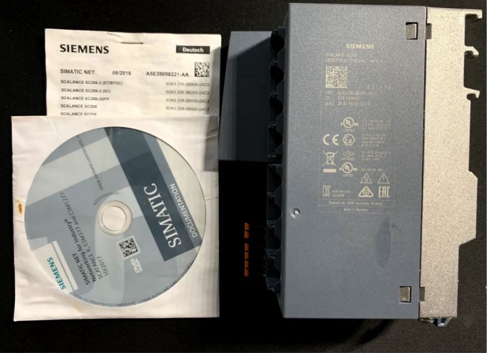 Siemens SCALANCE XC208 промисловий керований IE комутатор