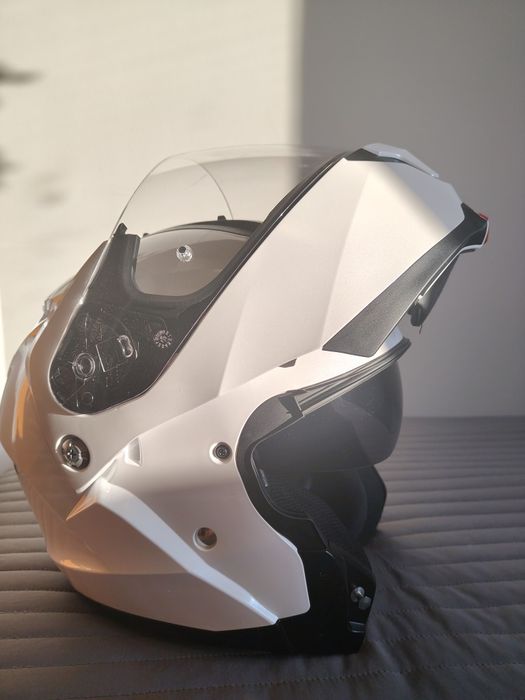 Capacete modular novo, marca HJC.