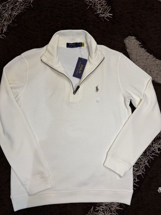 Quarter zip polo