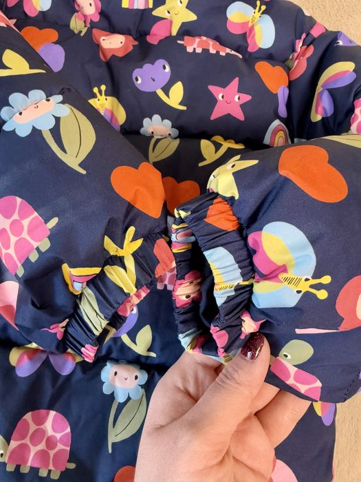 Тепла куртка Next на флісі 4-5 років 110р