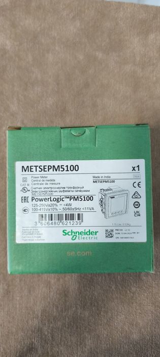 Аналізатор якості електроенергії METSEPM5100 Schneider
Код: 15525215357