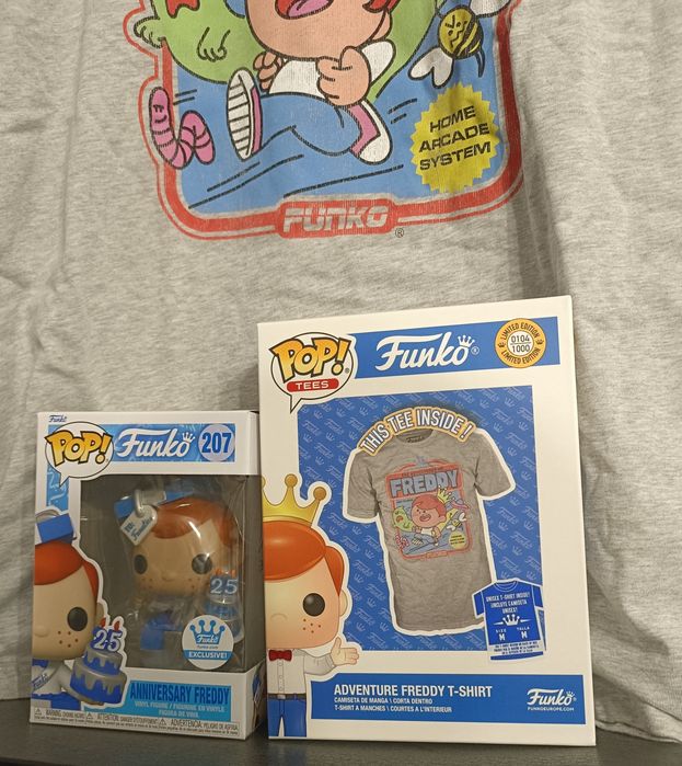 T-shirt Funko TEE Adventure Freddy + POP Anniversary Freddy 207