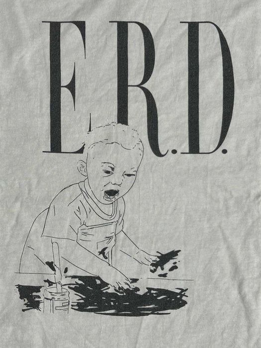 Лонгслів білий Enfants Riches Deprimes archive distressed white белый