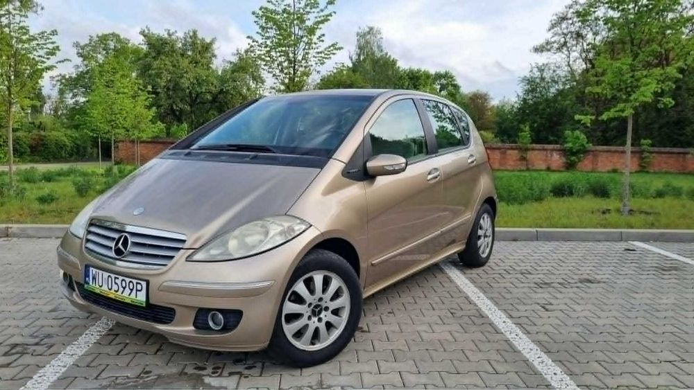 Mercedes A-Klasa Elegance 1.7 Benzyna Zadbany Bez Wkładu