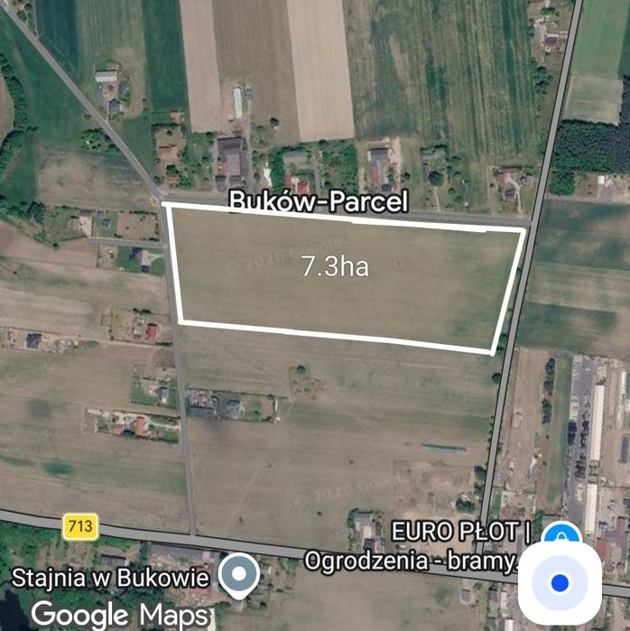 Działka inwestycyjna/ grunt rolny