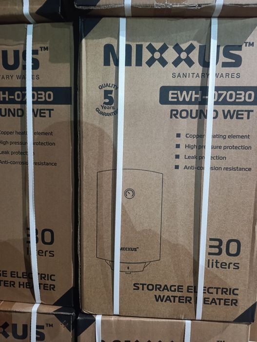 Бойлер 50 л 80 л 100 л Mixxus сухий мокрий ТЕН гарантія