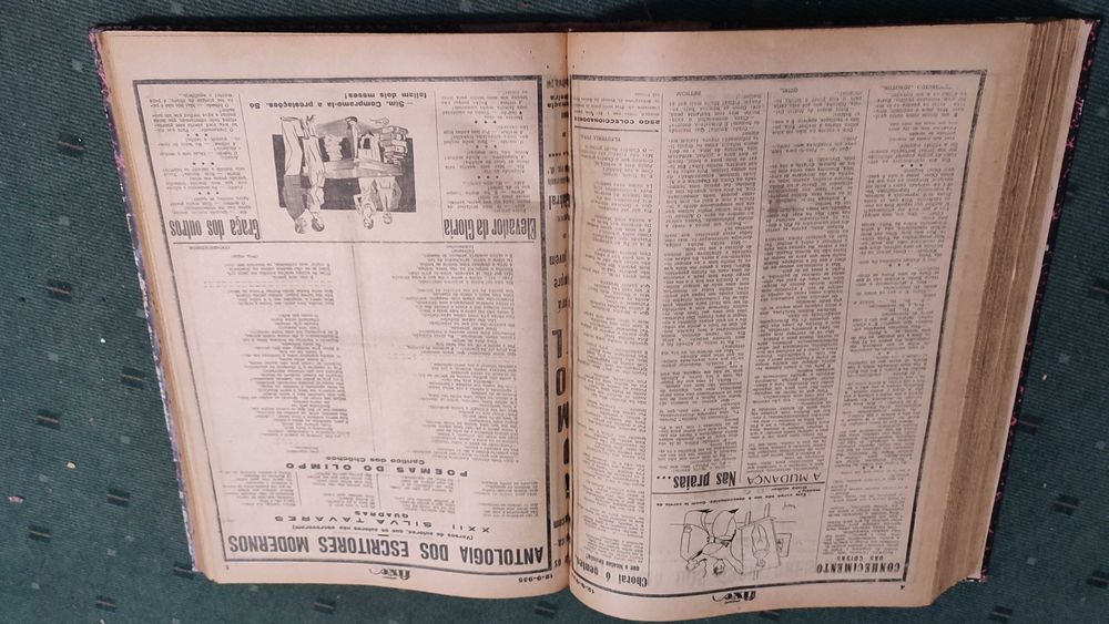 Sempre Fixe 104 Jornais (de 1934 a 1936) encadernados num único volume