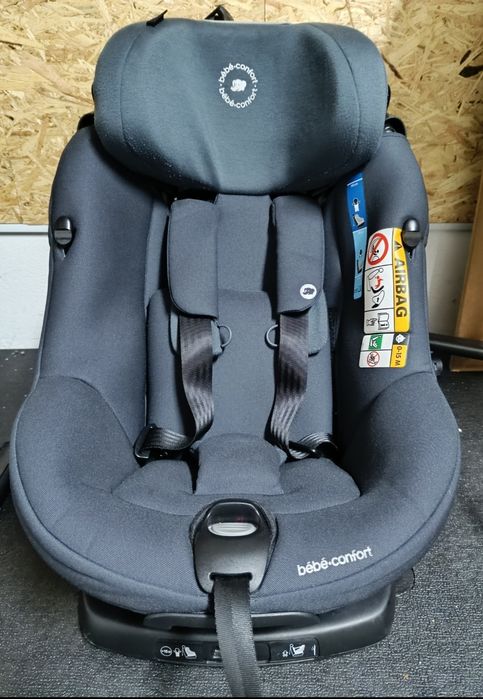 Cadeira Auto ia- size (61-105cm )-Rotativa 360 graus - cinza escuro