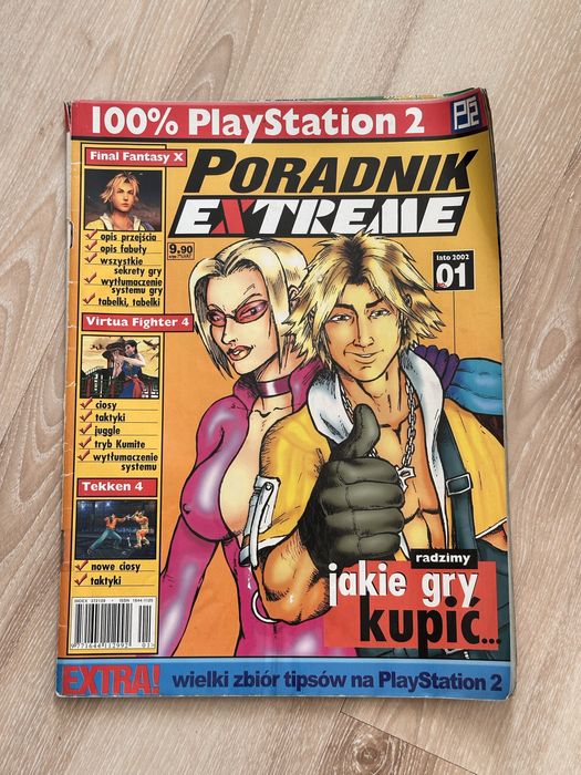 Poradnik Extreme 01 1 lato 2002 pierwszy poradnik psx extreme rarytas