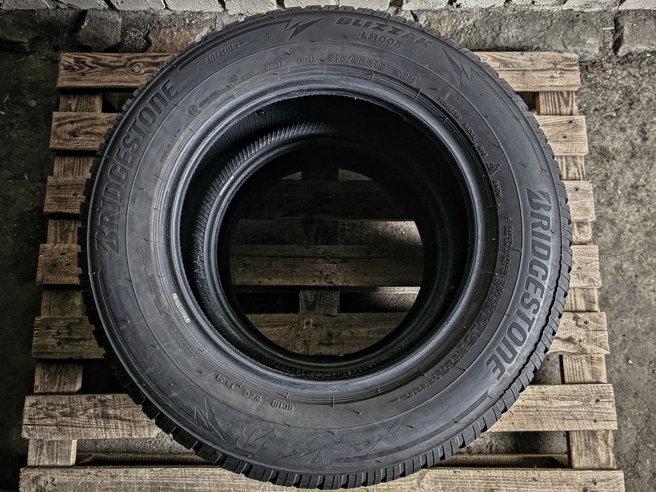 Пара 215/65r16 Bridgestone | 7mm | 2021 | Spain | Зимові преміум шини