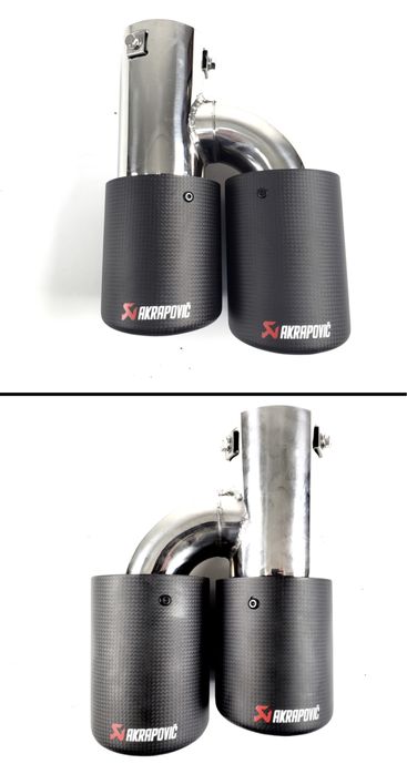 Насадка Akrapovic акрапович карбон выхлоп глушитель выхлопная 63/89R