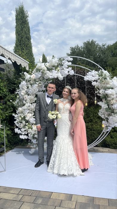 Весільна сукня-рибка