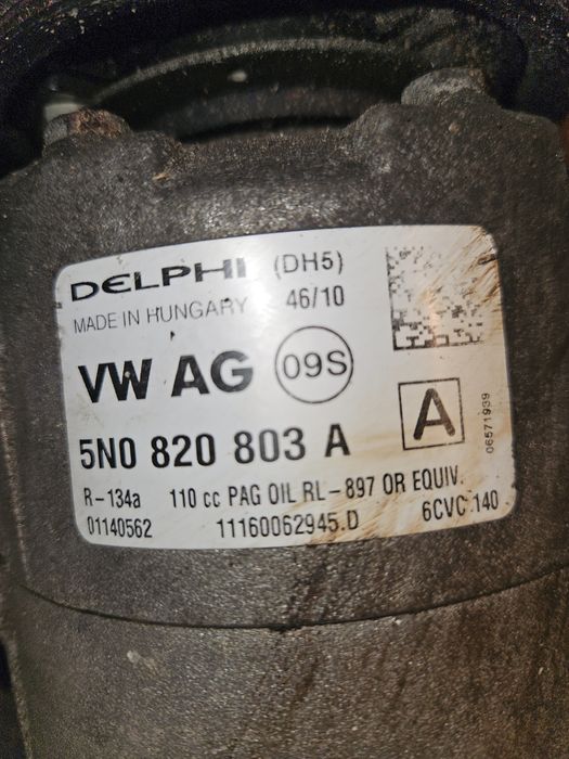 Sprężarka kompresor klimatyzacji 5NO820803
