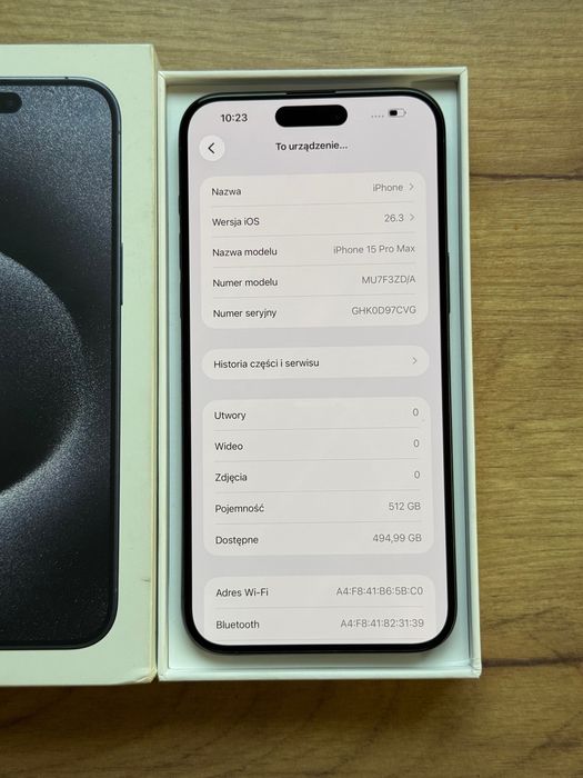 iPhone 15 Pro Max 512GB