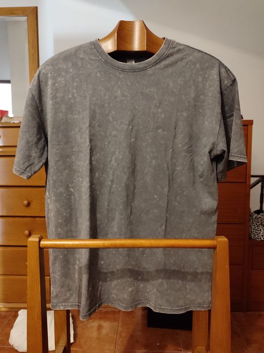 T-shirt Cinza Washed