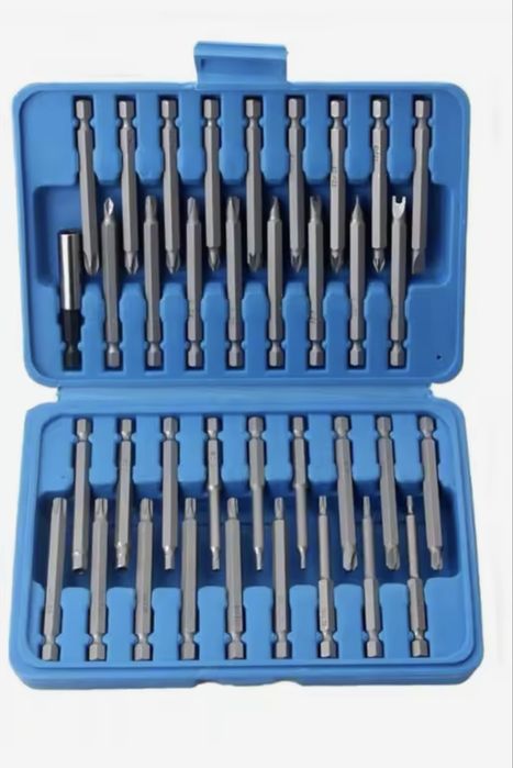 Набір біт Krachtige, 36 шт 1/4 75мм наддовгий магнітні насадки якісні