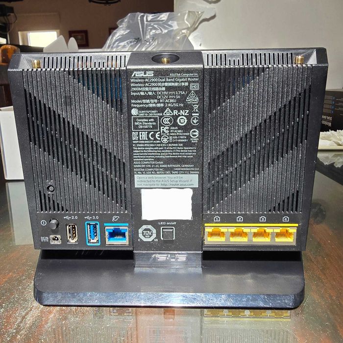 Router Asus Wireless-AC2900 RT-AC86U Dual-band gaming router