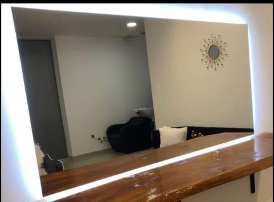 Espelho com led branco64550691330306122