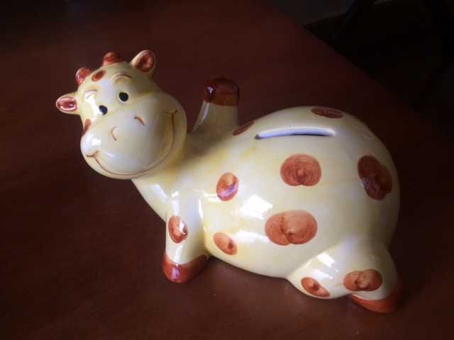 Porta "Velas"/Mealheiro vaca "Fifi"