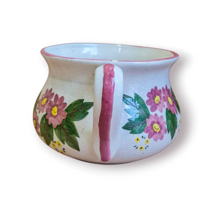 Penico Decorativo Faiança Pintada à Mão – Fátima Costa, Portugal