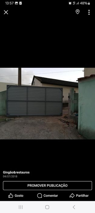 Portões  vedações   gradeamentos    serrelharia