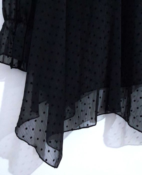 Blusa / Túnica preta assimétrica plumeti da Zara T: M Nova c/etiqueta