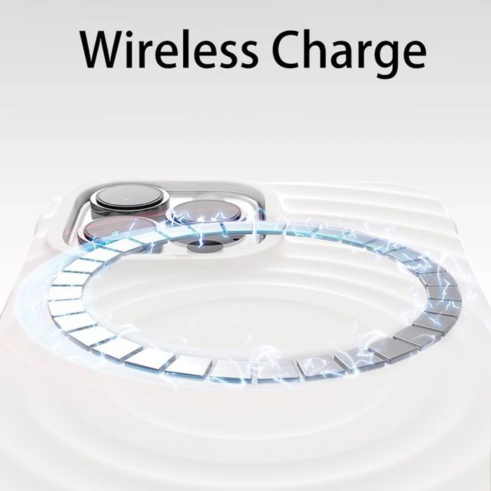 Tel Protect Wave Magsafe Case do Iphone 15 Pro biały