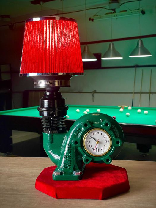 Турбо лампа кастомний ексклюзивний світильник в одному екземплярі