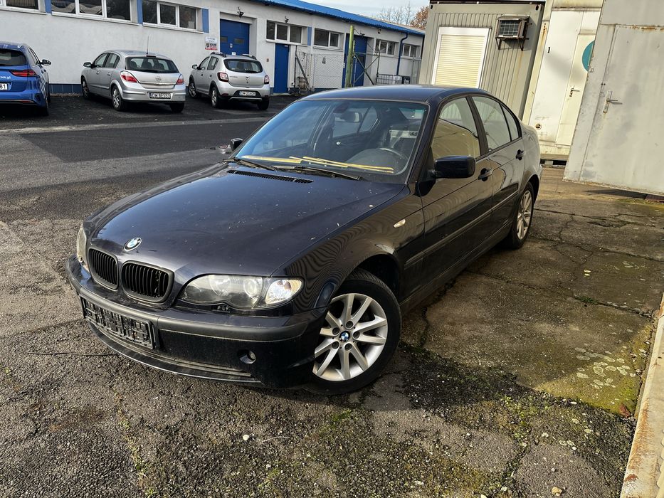 BMW 318i e46 polift orientblau cała na graty