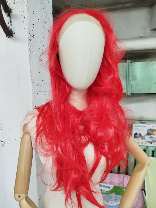 Peruka czerwone włosy (P12)