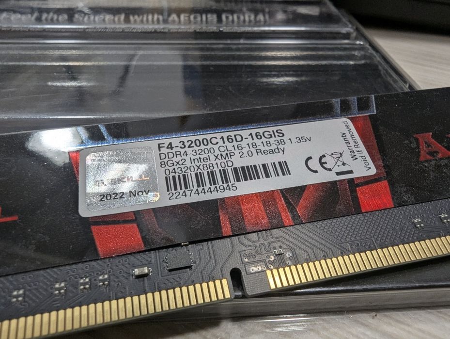 Pamięć DDR4 G.Skill Aegis 32gb 3200Mhz CL16