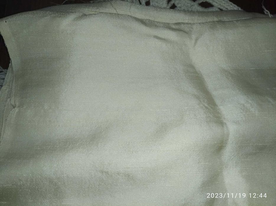 Отрез ткани искусственный шелк  3,00*88, цвет шампань