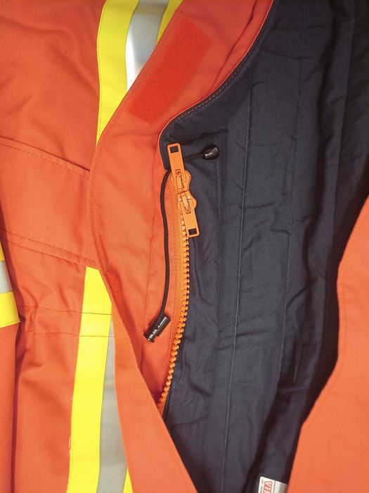 Casaco nomex laranja em gore-tex