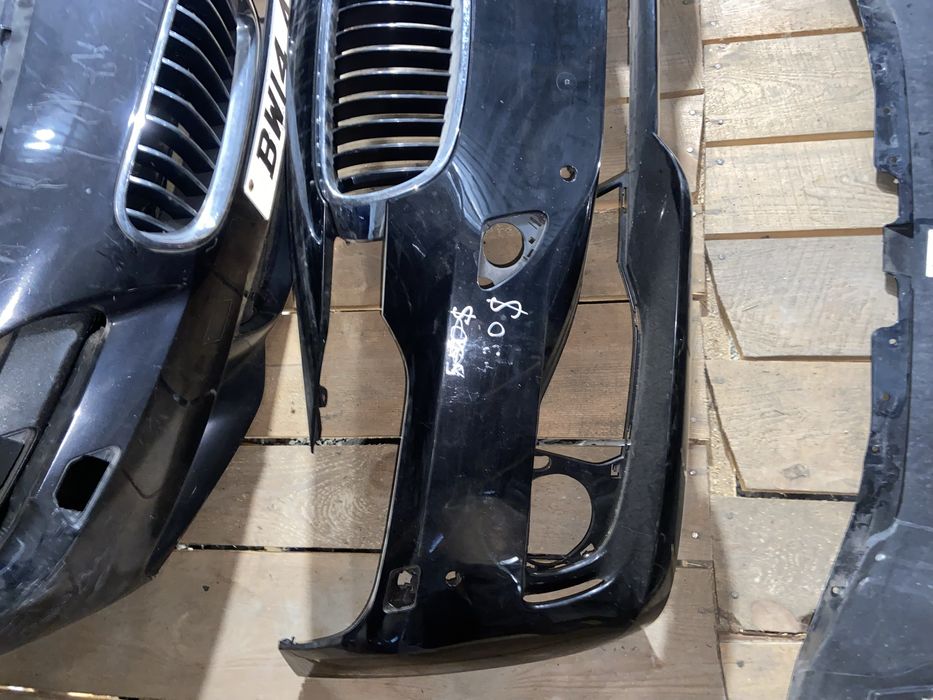 Бампер передній чорний дорес f30 f31 ноздрі заглушка туманка f30