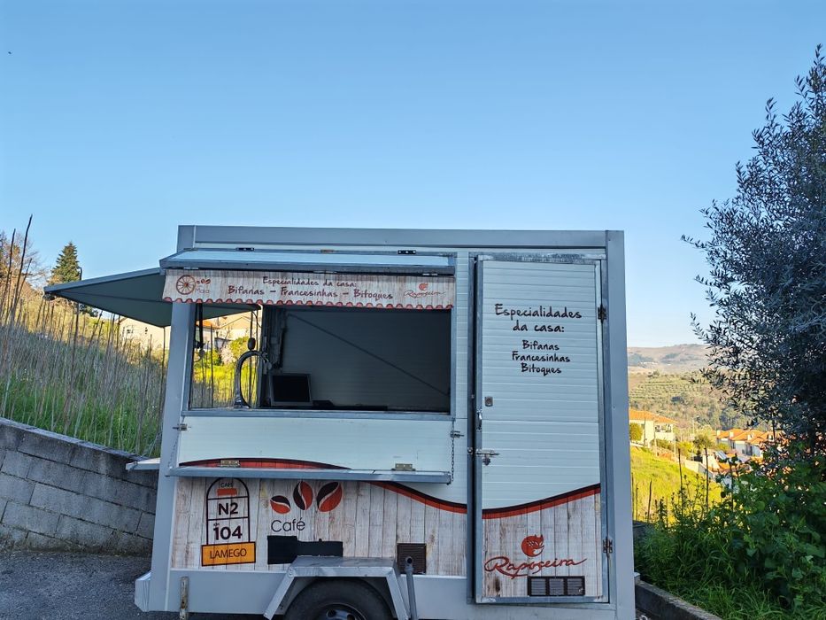 Rulote para comércio ambulante