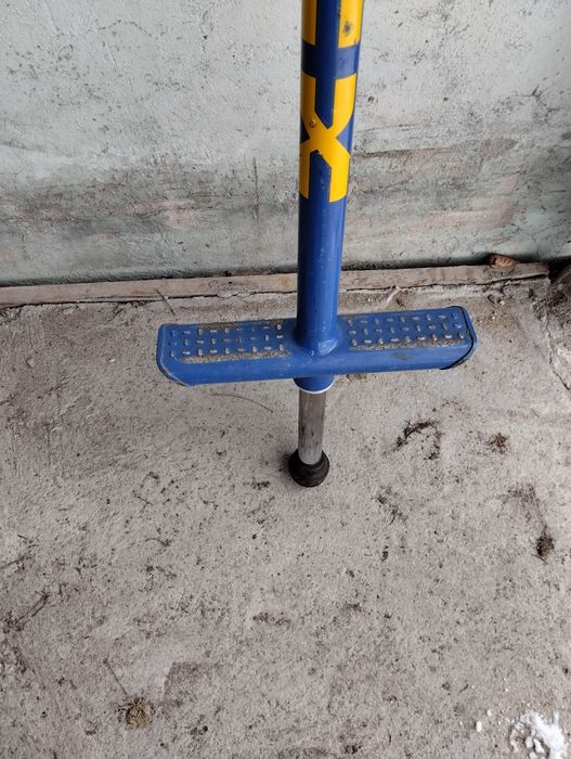 POGO skoczek QU-AX markowy MOCNY pogo stick monolit SOLIDNY