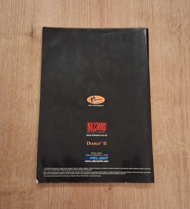 Polska Instrukcja Diablo 2 II z Big Box PL