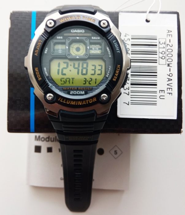 Годинник Casio AE-2000W-9AVEF