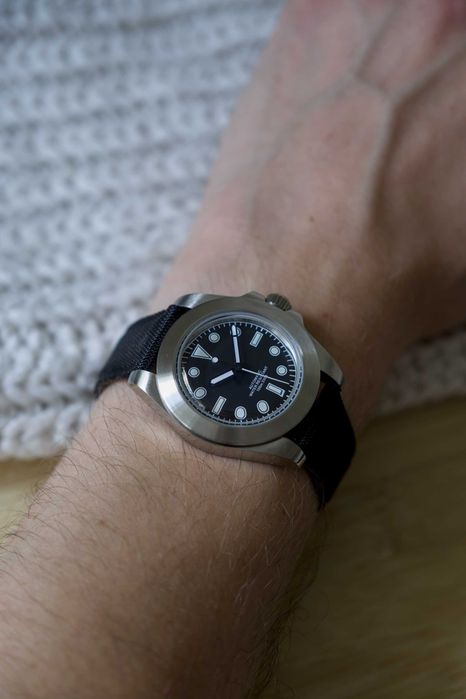 Zegarek NH35 Mod – inspirowany Unimatic – Diver / Field Watch