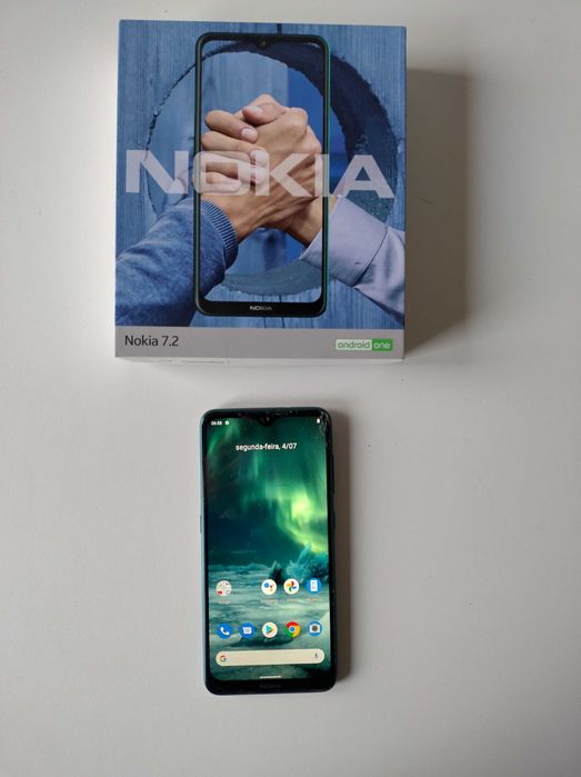 Nokia 7.2 (Para Peças/Reparação) + Caixa Original