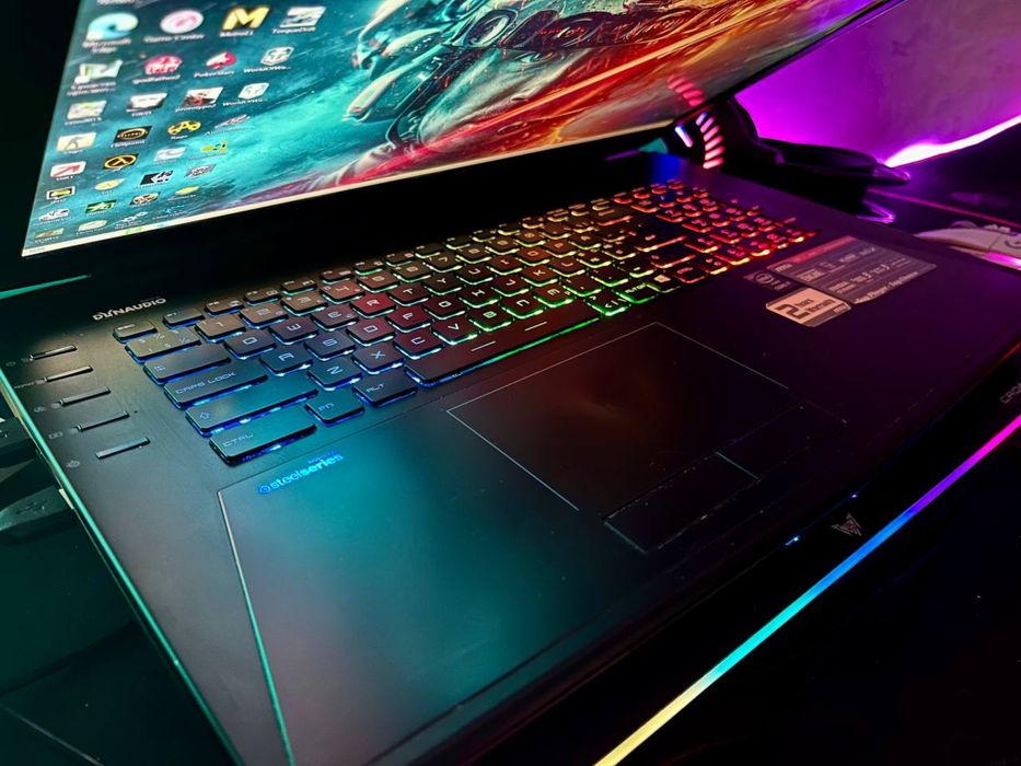 ЗСУ Скидка! Большой мощный игровой ноутбук MSI полный комплект
