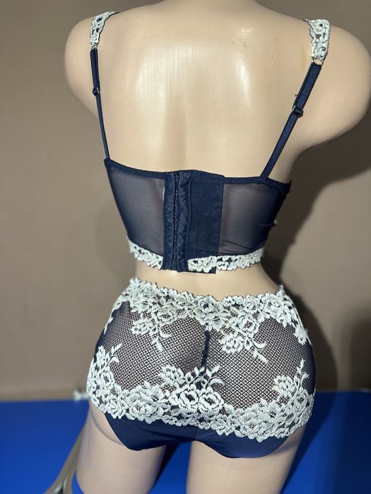 Intimissimi flowers Італія комплект білизни бюстьє Eleonora синій