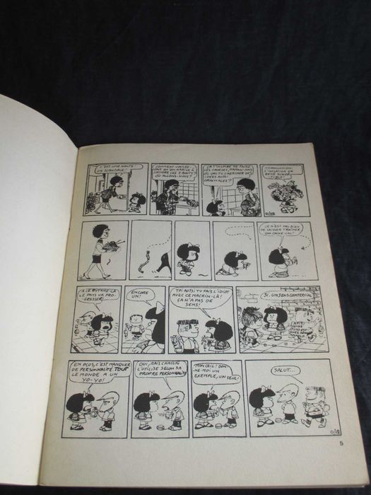 Livro BD Quoi de Neuf, Mafalda? Quino
