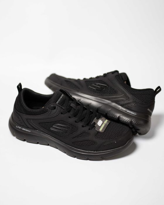 Кросівки чоловічі Skechers Summits-South Rim 52812-BBK Black чорні Оригінал 39-48.5 розміри