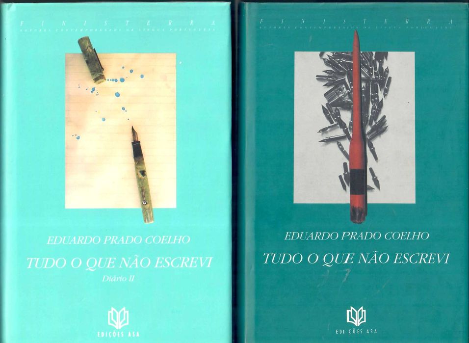 EDUARDO PRADO COELHO «Tudo o Que Não Escrevi»  2 VOLUMES