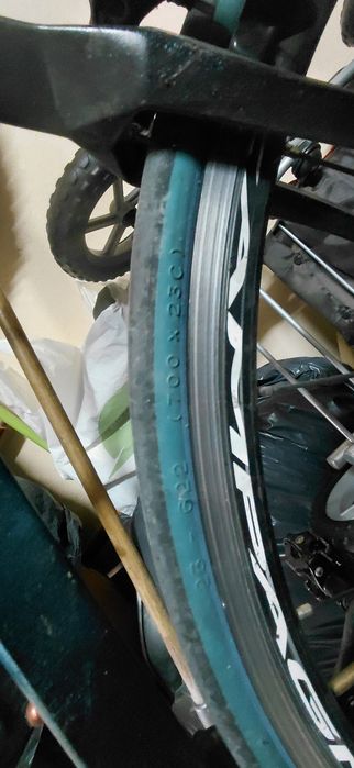 Bicicleta connondale carbono